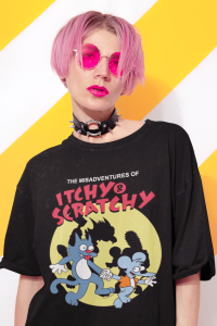 Camiseta ITCHY & SCRATCHY